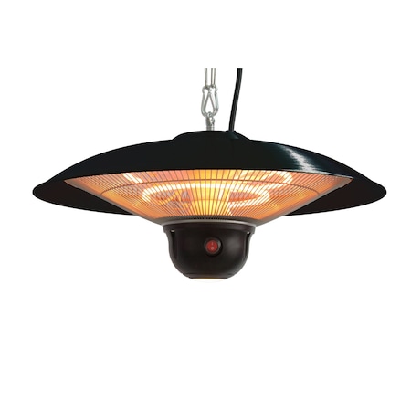 Energ+ EnerG+ Infrared Electric Outdoor Heater - Hanging with LED & Remote HEA-21522 BLACK